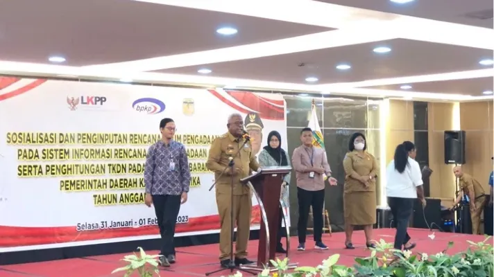 BPBJ Mimika Sosialisasikan Penginputan RUP pada SIRUP